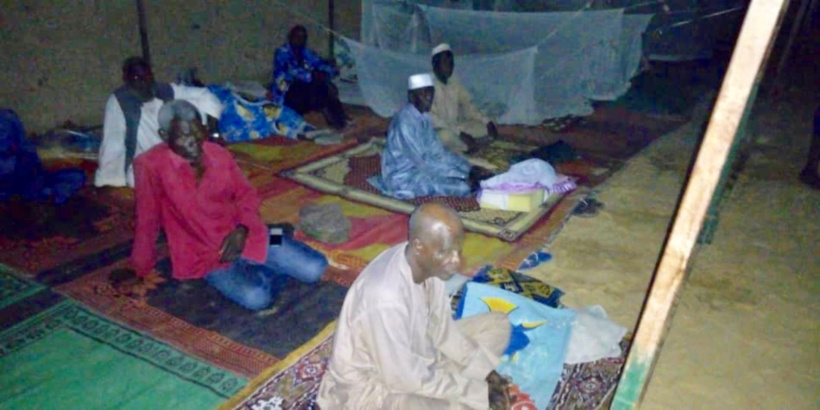 Des victimes d'Hissein Habré à N'Djamena. © Alwihda Info Des victimes d'Hissein Habré à N'Djamena. © Alwihda Info