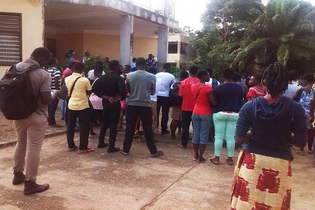 Des candidats au baccalauréat le 2 février 2019 à Lomé. © Lavoixdelanation