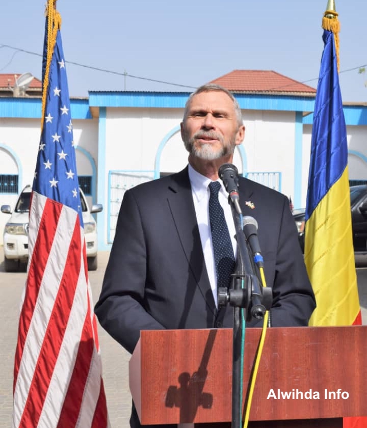 Le chargé d'affaires de l’Ambassade des Etats-Unis au Tchad, Richard Bell. © Alwihda Info