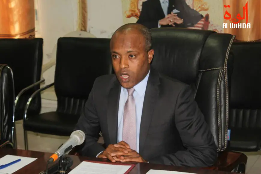 Abdoulaye Sabre Fadoul, nouveau directeur du cabinet civil du Président de la République. © Alwihda Info