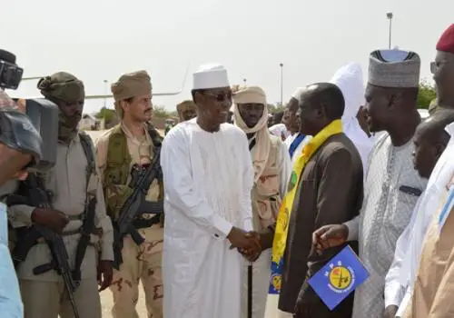 Le chef de l'Etat tchadien Idriss Déby. © Alwihda Info