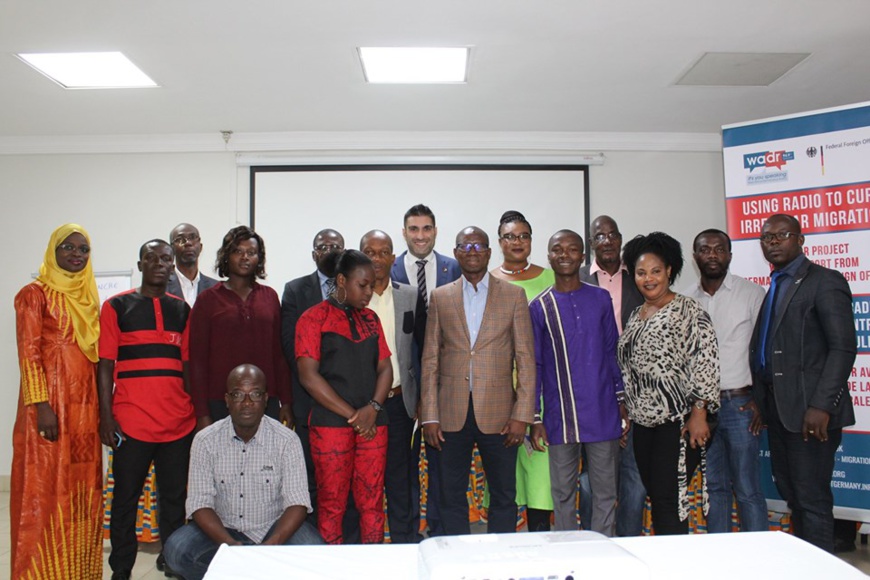 Côte d’Ivoire / Lutte contre la migration irrégulière : Des journalistes-radio formés aux techniques de production et de reportage sur le fléau Côte d’Ivoire / Lutte contre la migration irrégulière : Des journalistes-radio formés aux techniques de production et de reportage sur le fléau
