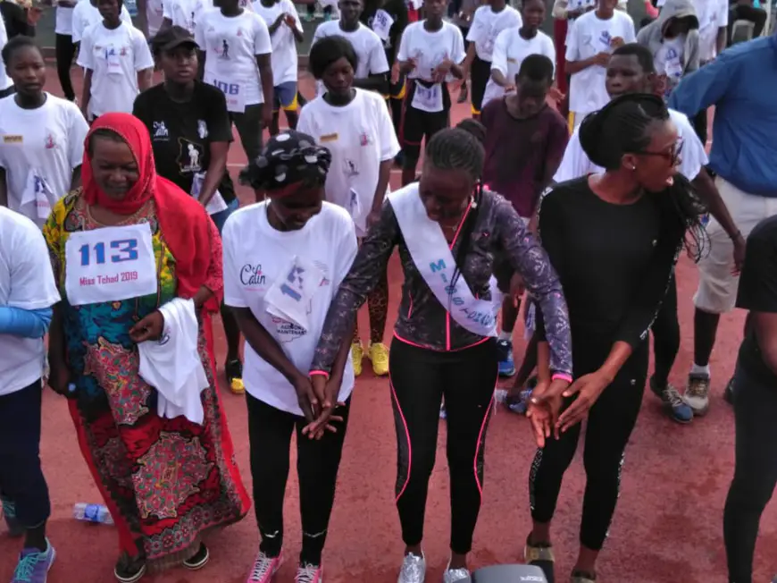 Miss Tchad 2019 s'engage en faveur des victimes du cancer du col de l'utérus