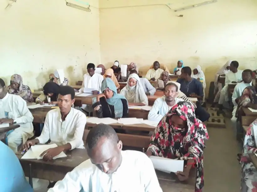 Tchad : les étudiants de l'ISESCO en examens pour le diplôme d'enseignement arabe. © Alwihda Info