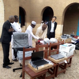Tchad : un appui de la coopération allemande GIZ au comité départemental d'action de Ouara. © Alwihda Info