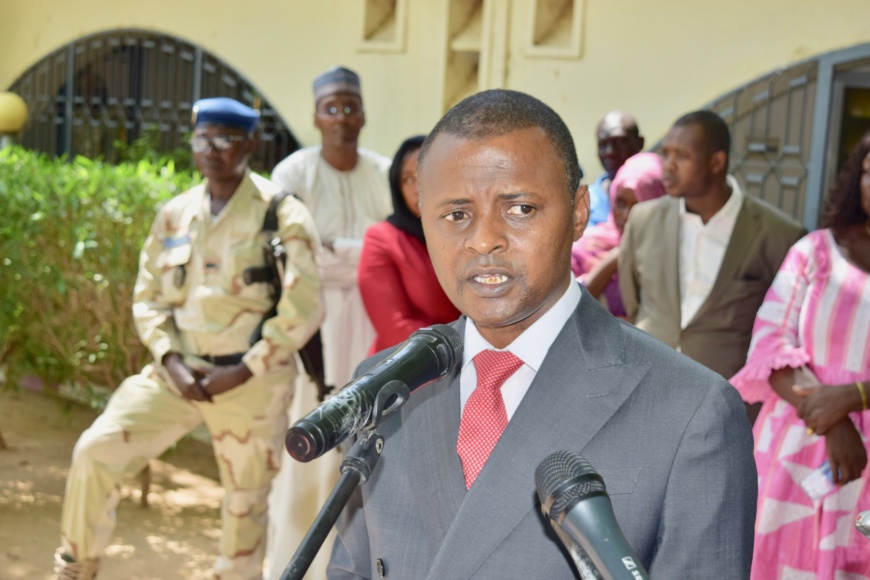 Le ministre des Finances et du Budget, Tahir Hamid Nguilin. © DR/Mfb