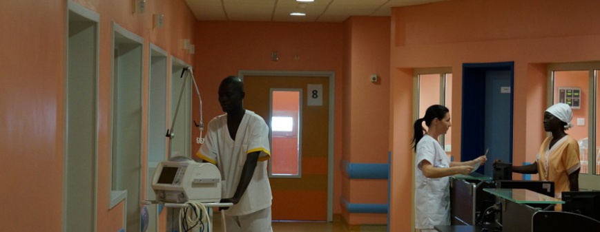 L'hôpital de la Renaissance au Tchad. © DR L'hôpital de la Renaissance au Tchad. © DR