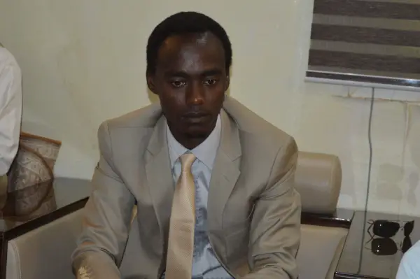 Le directeur général des douanes et droits indirects, Ousman Adam Dicki. © DR/mfb