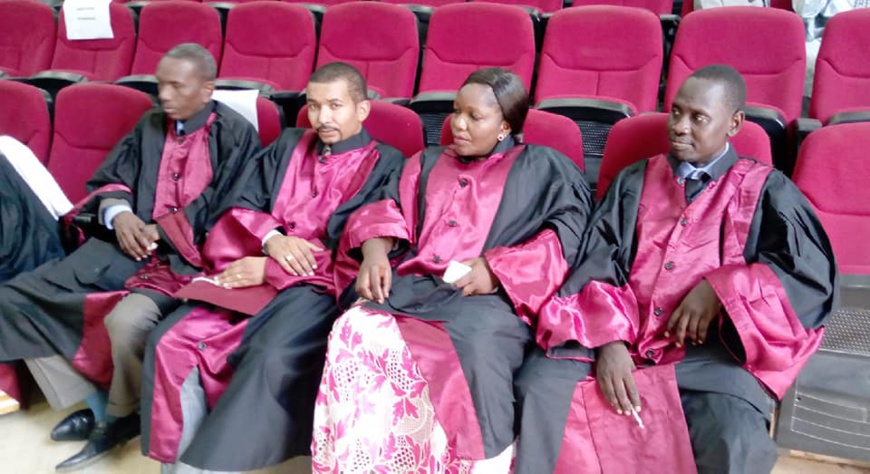 Tchad : 7 médecins pédiatres reçoivent leur diplôme de fin d'études. © MSP Tchad : 7 médecins pédiatres reçoivent leur diplôme de fin d'études. © MSP