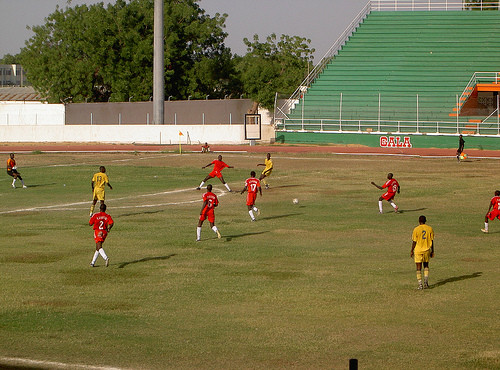 Le stade Idriss Mahamat Ouya à N'Djamena. © DR