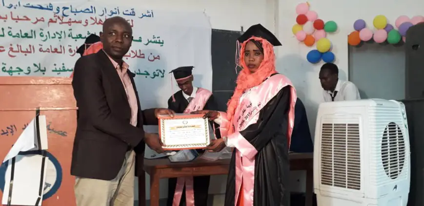 Tchad : 30 lauréats de l'Université Adam Barka diplômés. © Alwihda Info
