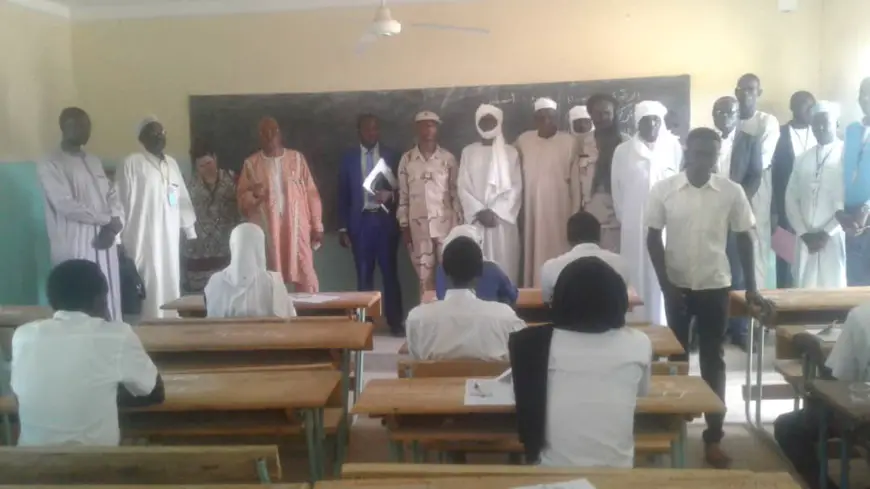 Tchad : lancement des épreuves du baccalauréat au lycée de Goz Beida, dans la province du Sila. © Alwihda Info