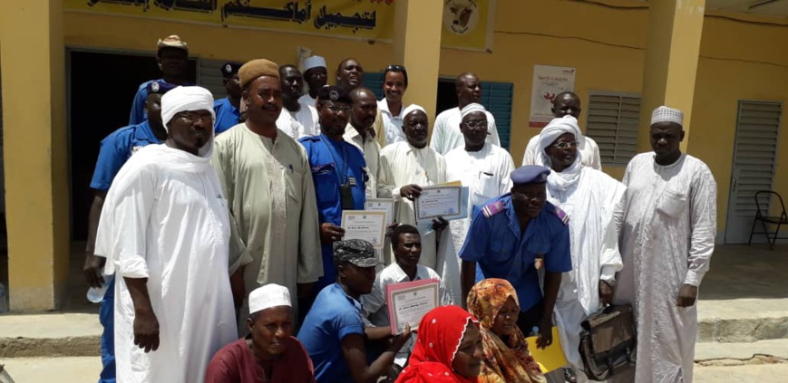 Tchad : les délégués, chefs de quartiers et de carrés d'Abéché se renforcent. © Alwihda Info Tchad : les délégués, chefs de quartiers et de carrés d'Abéché se renforcent. © Alwihda Info