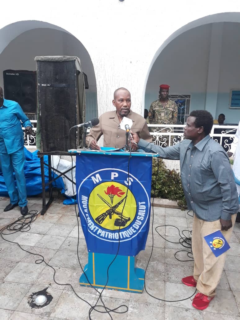 Le secrétaire général du MPS, Mahamat Zen Bada. © Alwihda Info Le secrétaire général du MPS, Mahamat Zen Bada. © Alwihda Info