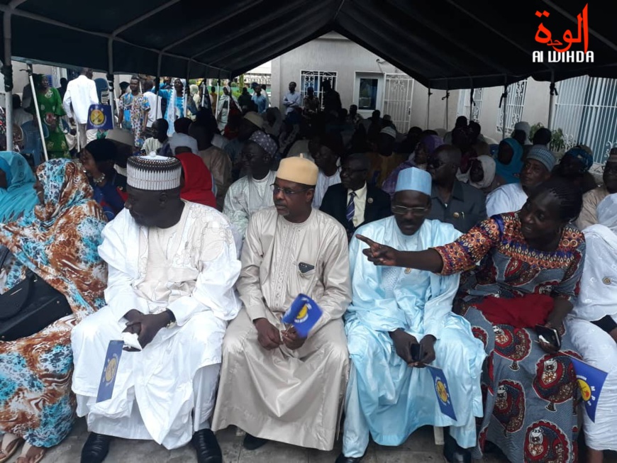 Tchad : le MPS et les partis alliés célèbrent l'an 3 du mandat présidentiel. © Alwihda Info Tchad : le MPS et les partis alliés célèbrent l'an 3 du mandat présidentiel. © Alwihda Info