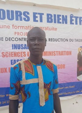 Le président des étudiants de l'Institut universitaire des sciences et d'administration (INUSAD), Youssouf Soumaye Yacoub. © Alwihda Info Le président des étudiants de l'Institut universitaire des sciences et d'administration (INUSAD), Youssouf Soumaye Yacoub. © Alwihda Info