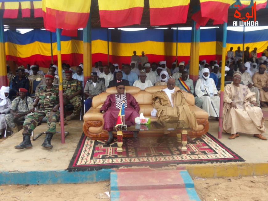 Tchad : cérémonie de prise d'armes à Goz Beida, au Sila, ce lundi 12 août 2019. © Alwihda Info Tchad : cérémonie de prise d'armes à Goz Beida, au Sila, ce lundi 12 août 2019. © Alwihda Info