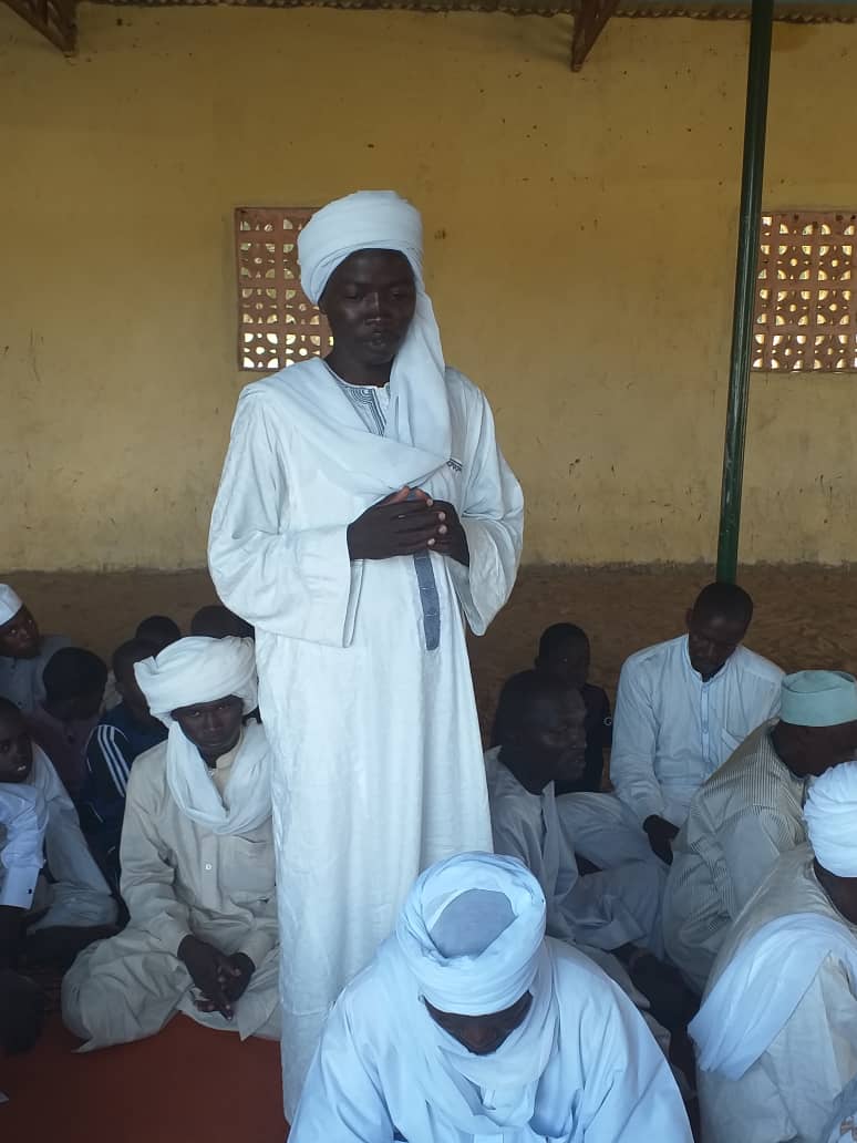 Une mission conduite par Yacoub Saleh Ourada s'est rendue dimanche 11 août 2019 à Amdoud, un village de la sous-préfecture d'Abéché rurale situé à 50 km de la ville. © Alwihda Info Une mission conduite par Yacoub Saleh Ourada s'est rendue dimanche 11 août 2019 à Amdoud, un village de la sous-préfecture d'Abéché rurale situé à 50 km de la ville. © Alwihda Info