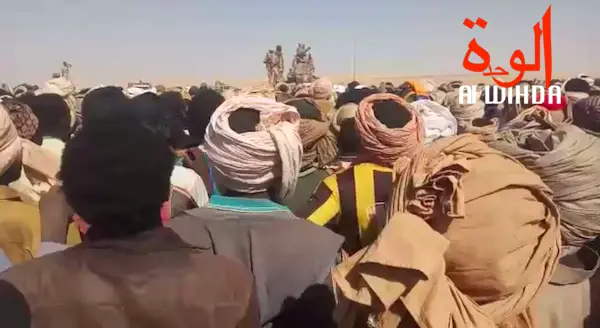 Des orpailleurs ce mardi 13 août 2019 à l'extrême nord du Tchad. © Alwihda Info