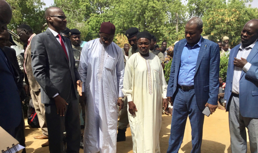 Le directeur général de la police, le procureur de la République et des responsables sécuritaires à N'Djamena. Illustration. © Alwihda Info Le directeur général de la police, le procureur de la République et des responsables sécuritaires à N'Djamena. Illustration. © Alwihda Info