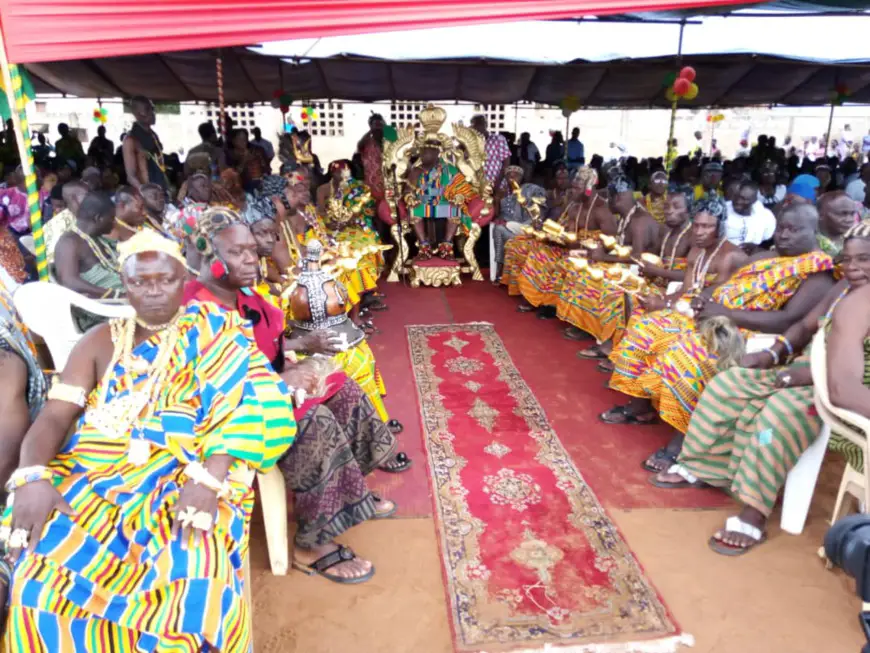 Le gouvernement aux côtés des populations du Grand Lomé pour la célébration de « Dunenyo Zã ». © DR