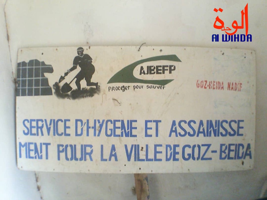 Tchad : une opération de salubrité à Goz Beida. © Alwihda Info