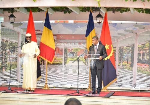 Idriss Déby veut de la viande tchadienne sur le marché angolais. © PR