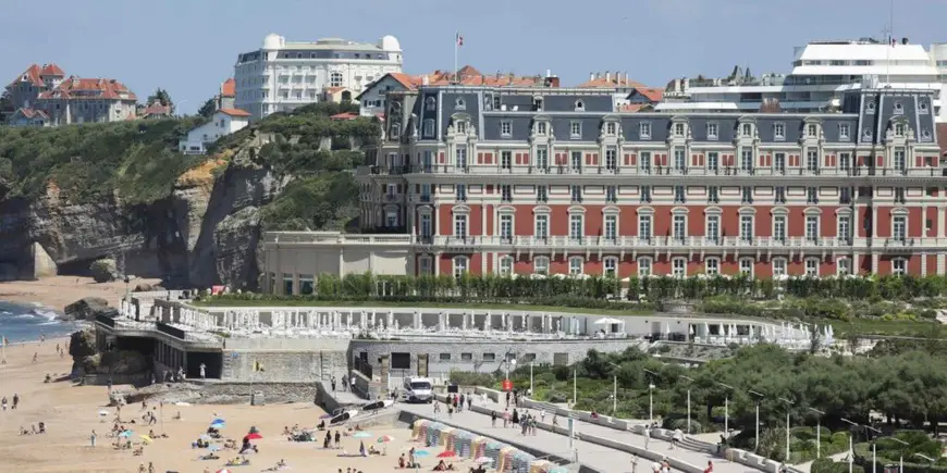 Biarritz s'apprête à accueillir le G7 LUDOVIC MARIN AFP