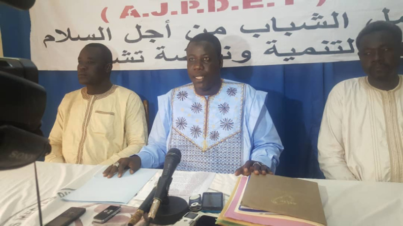 Le président de l'AJPDET, Mahamat El Mahadi Abdramane. © Alwihda Info