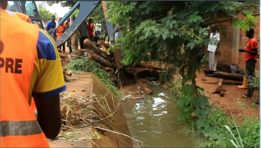 Tchad : des inondations à Moundou, le maire déplore l'incivisme. © Alwihda Info