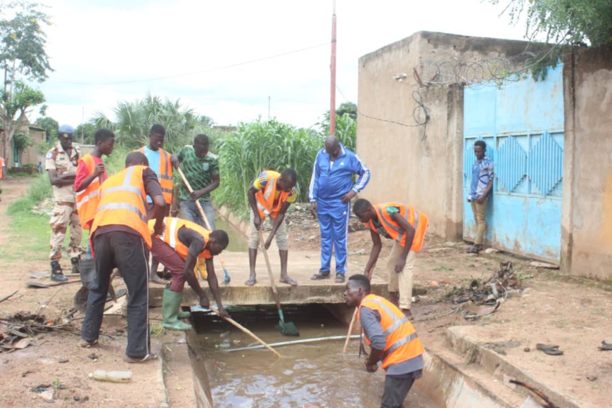 Tchad : des inondations à Moundou, le maire déplore l'incivisme. © Alwihda Info