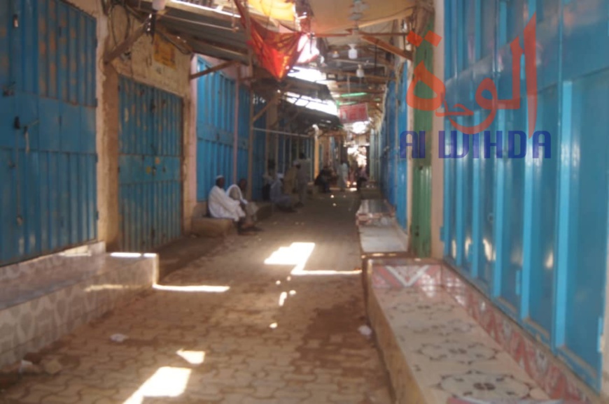 Tchad : les commerçants d'Abéché font bloc face aux mesures douanières. © Alwihda Info Tchad : les commerçants d'Abéché font bloc face aux mesures douanières. © Alwihda Info
