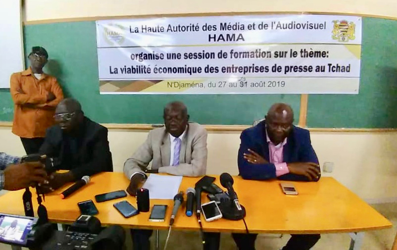 Tchad : la HAMA renforce les médias avec une formation. © Alwihda Info Tchad : la HAMA renforce les médias avec une formation. © Alwihda Info