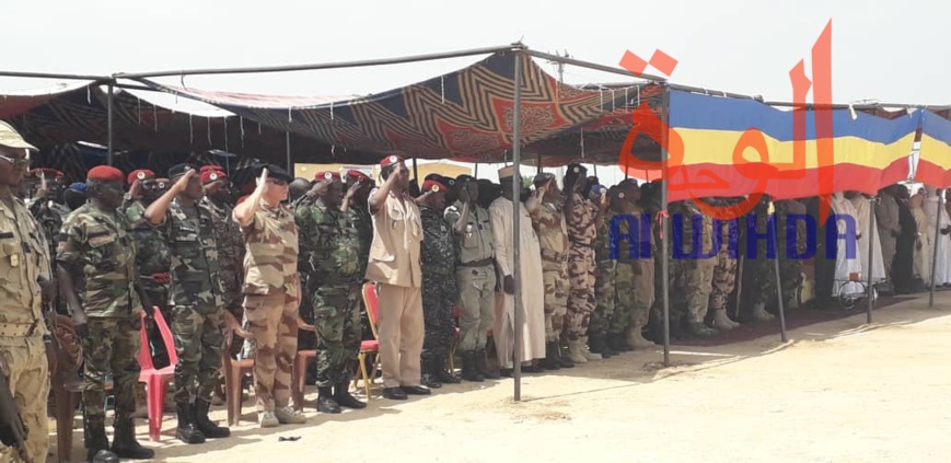 Tchad : des officiers installés dans leurs nouvelles fonctions militaires à l'Est. © Alwihda Info