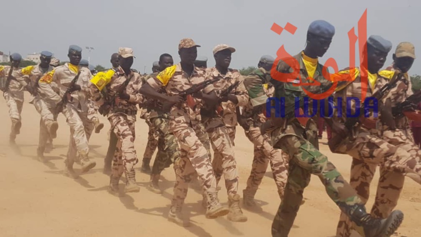 Tchad : des officiers installés dans leurs nouvelles fonctions militaires à l'Est. © Alwihda Info