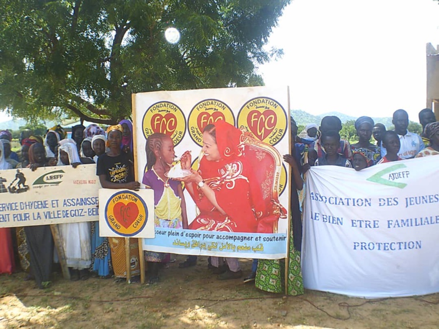 Célébration de la semaine nationale de l'arbre au Tchad, le 31 août 2019. © Alwihda Info