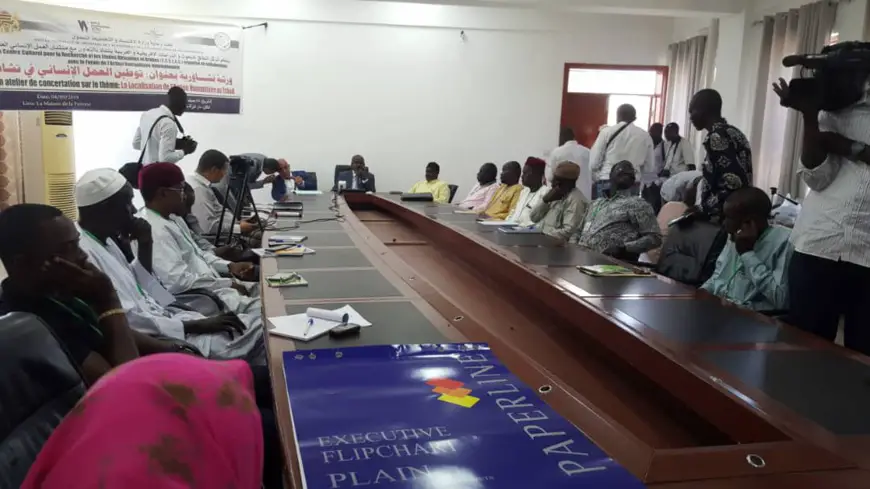 Tchad : des réflexions sur la localisation de l'action humanitaire à N'Djamena, le 4 septembre 2019. © Alwihda Info