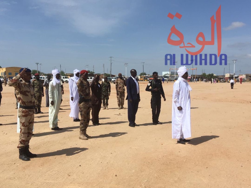 Tchad : passation de service à la tête de la légion de gendarmerie n°4. © Alwihda Info Tchad : passation de service à la tête de la légion de gendarmerie n°4. © Alwihda Info