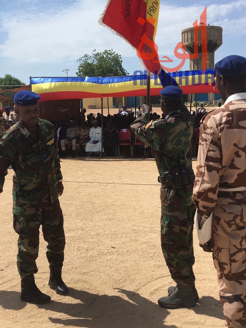 Tchad : passation de service à la tête de la légion de gendarmerie n°4. © Alwihda Info