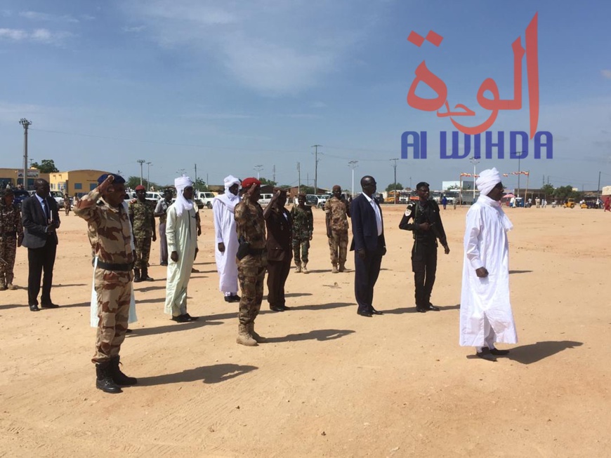 Tchad : passation de service à la tête de la légion de gendarmerie n°4. © Alwihda Info Tchad : passation de service à la tête de la légion de gendarmerie n°4. © Alwihda Info