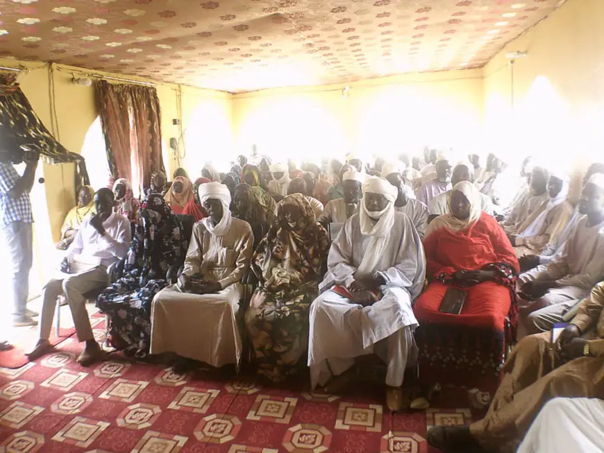 Tchad : au Sila, la société civile appelée à s'impliquer pour le désarmement et la paix. © Alwihda Info