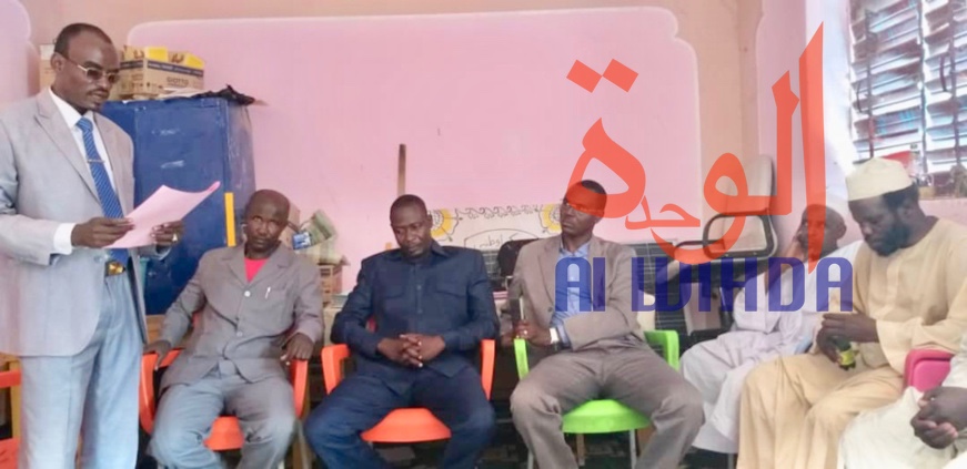 Passation de service le 12 septembre 2019 au collège Darassada d'Abéché. © Alwihda Info Passation de service le 12 septembre 2019 au collège Darassada d'Abéché. © Alwihda Info