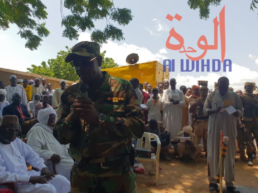 Tchad : importante saisie d'armes par les forces de sécurité au Sila. © Alwihda Info Tchad : importante saisie d'armes par les forces de sécurité au Sila. © Alwihda Info