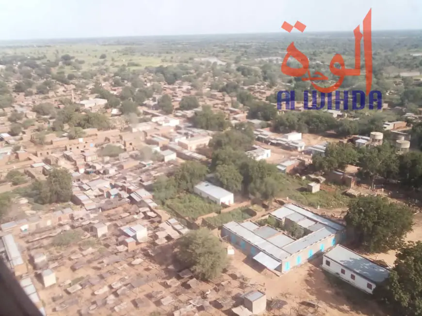 Tchad : le nouveau préfet de Djourouf Al Ahmar installé à l'Est. (Vue aérienne du département) © Alwihda Info