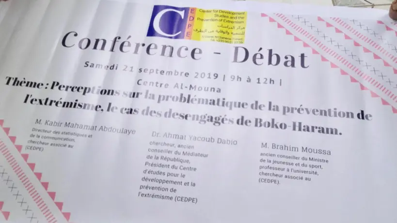 Tchad : débat sur la prévention de l'extrémisme et les désengagés de Boko-Haram