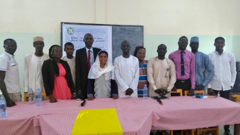 L'association "Jeunesse solidaire" de la Communauté économique et monétaire de l'Afrique centrale a lancé samedi ses activités à N'Djamena. © Alwihda Info L'association "Jeunesse solidaire" de la Communauté économique et monétaire de l'Afrique centrale a lancé samedi ses activités à N'Djamena. © Alwihda Info