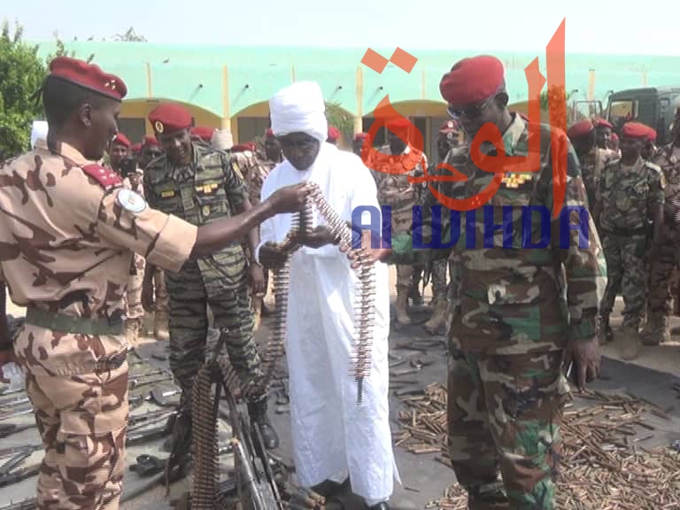 Tchad : saisie record de 678 armes, 6 bazooka et 4000 munitions