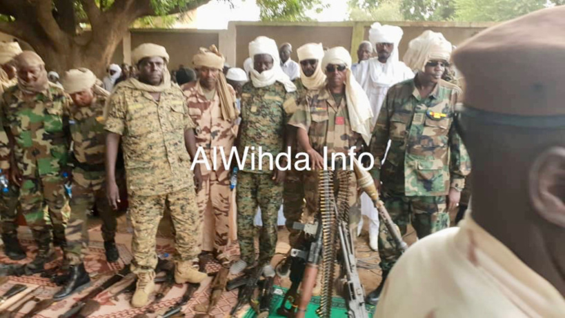 Tchad : un arsenal de guerre présenté à Abdi Tchad : un arsenal de guerre présenté à Abdi