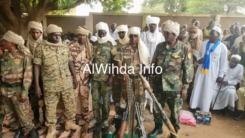 Tchad : un arsenal de guerre présenté à Abdi
