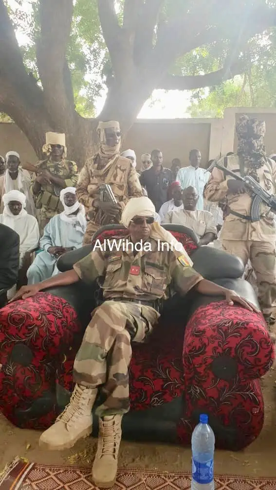 Tchad : un arsenal de guerre présenté à Abdi
